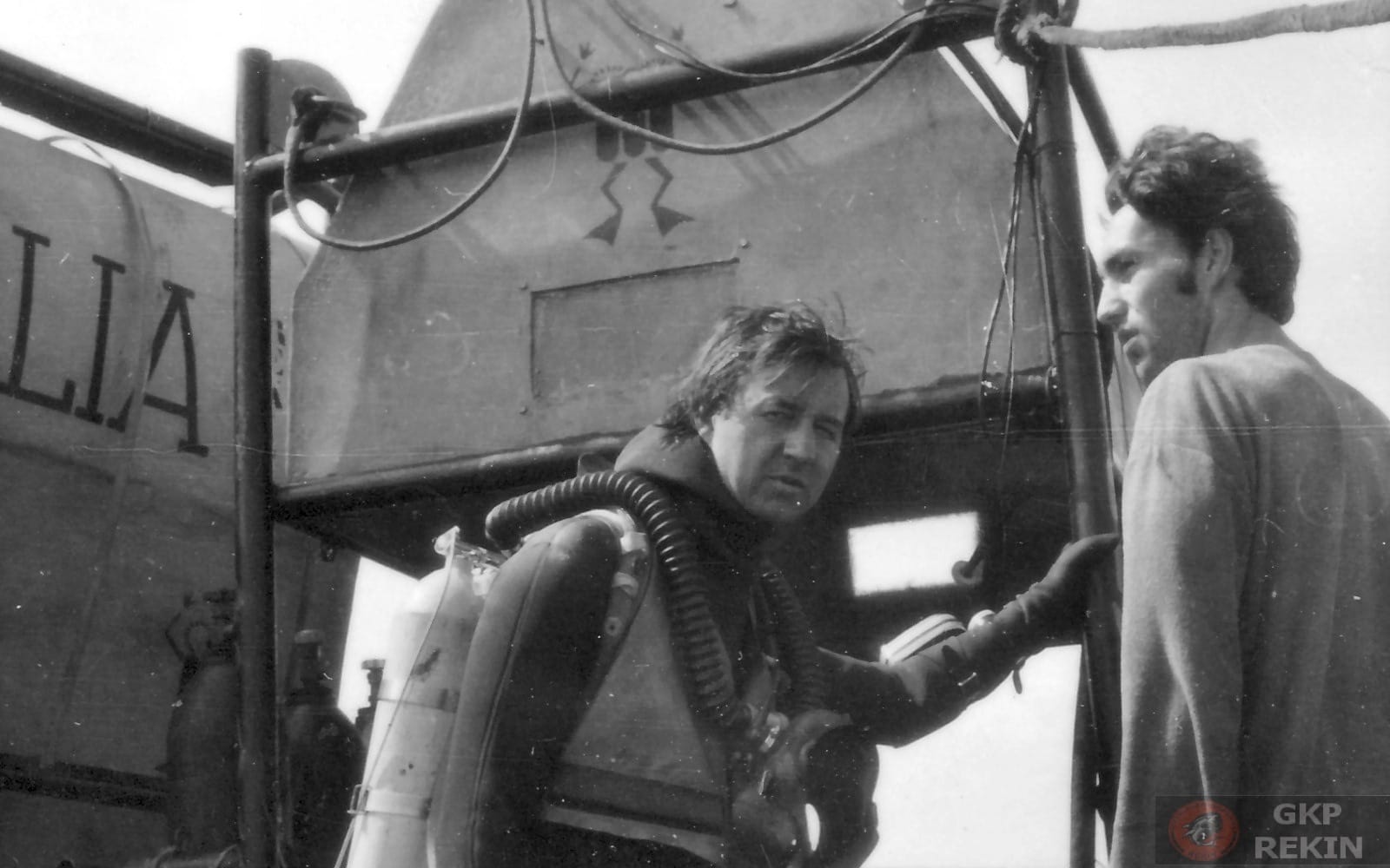 Jerzy Janczukowicz w stroju nurka divers24.pl