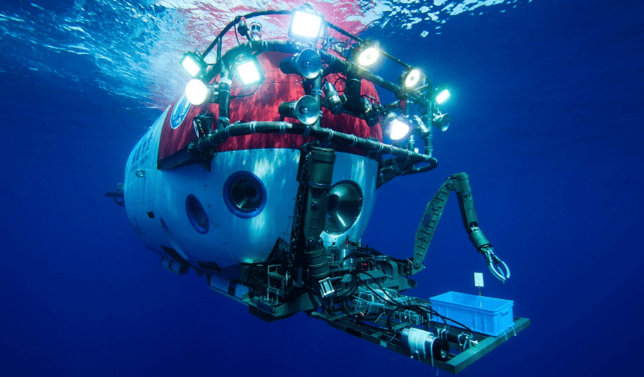 Załogowy pojazd podwodny z Chin