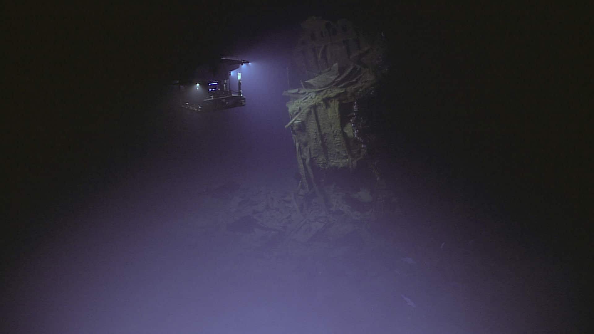 Robot NOAA na wraku Bloody Marsh