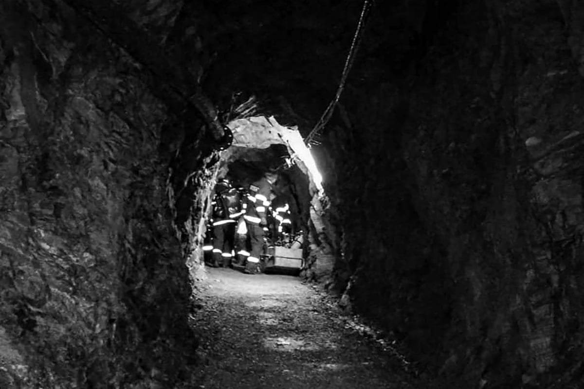 Tunel kopalni Důl Hraničná
