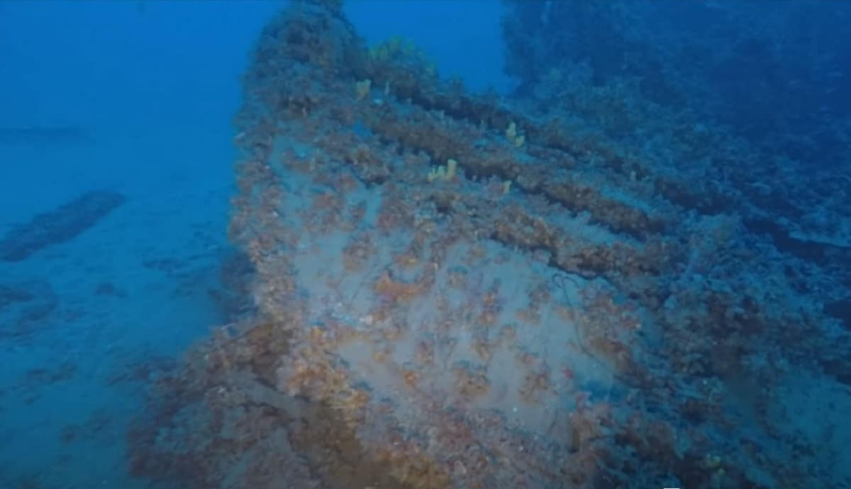 Wrak odnaleziony na głębokości 110 m w Morzu Egejskim