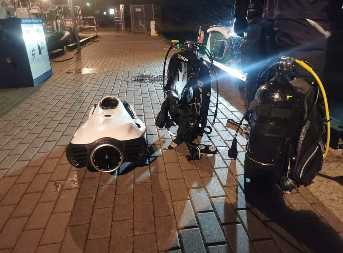 Nocna akcja ratunkowa na Bałtyku